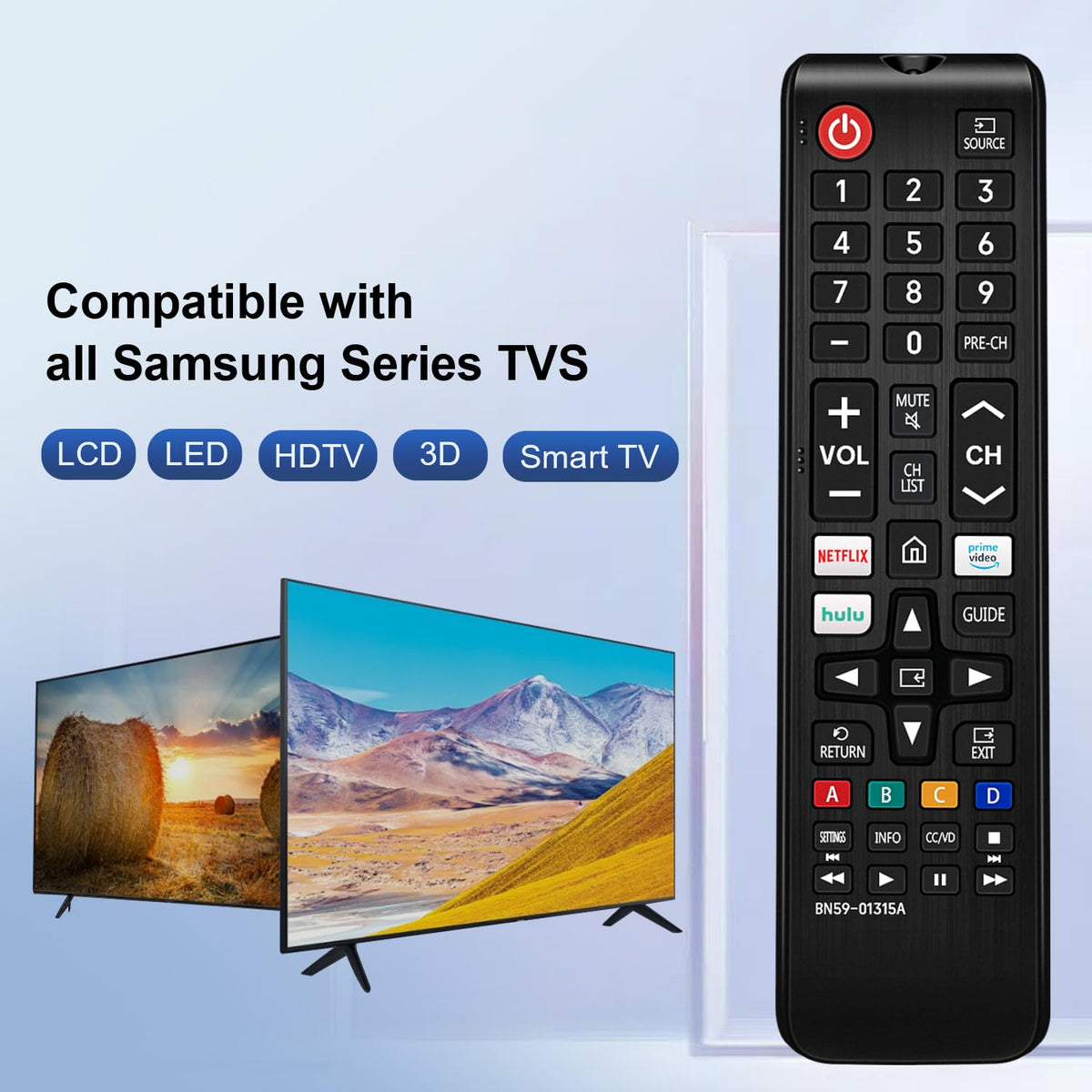 Vtinvan Universal Remote Control for Samsung Smart TV Replacement