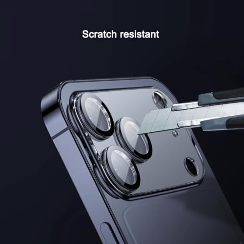 Ailun 3 Pack Camera Lens Protector for iPhone 17 Pro Max, Tempered Glass | Tempered Glass, Ultra HD, Anti-Scratch, Case Friendly