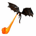 Light-Up Dragon Fire Bookshelf Lamp
