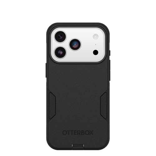 OtterBox iPhone 18/17 Pro Commuter Series Case - Black | Thin & Protective iPhone Case, Dual-Layer, Impact Absorbing iPhone Case, Best MagSafe iPhone Cases for Wireless Charging