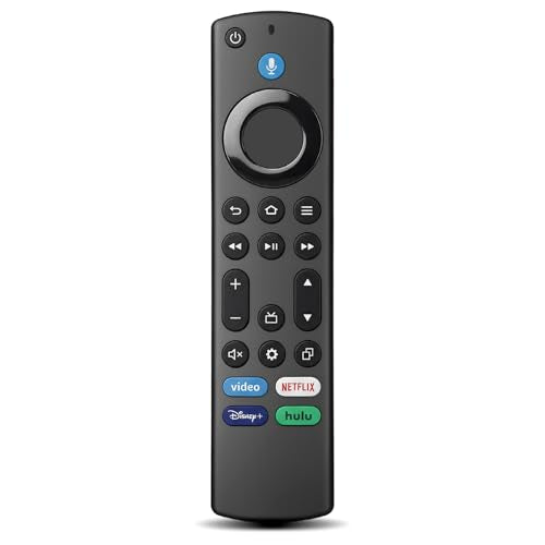 Replacement Remote for Insignia Toshiba Amazon Fire Smart TV | Voice Control, Simple Setup, 1-Year Warranty