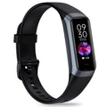 Fitness Tracker with 24/7 Heart Rate, Activity Trackers with Blood Pressure Sleep Monitor, 1.10" AMOLED Screen Step Tracker, Waterproof Step Counter, Health Smart Watch Pedometer for Women Men