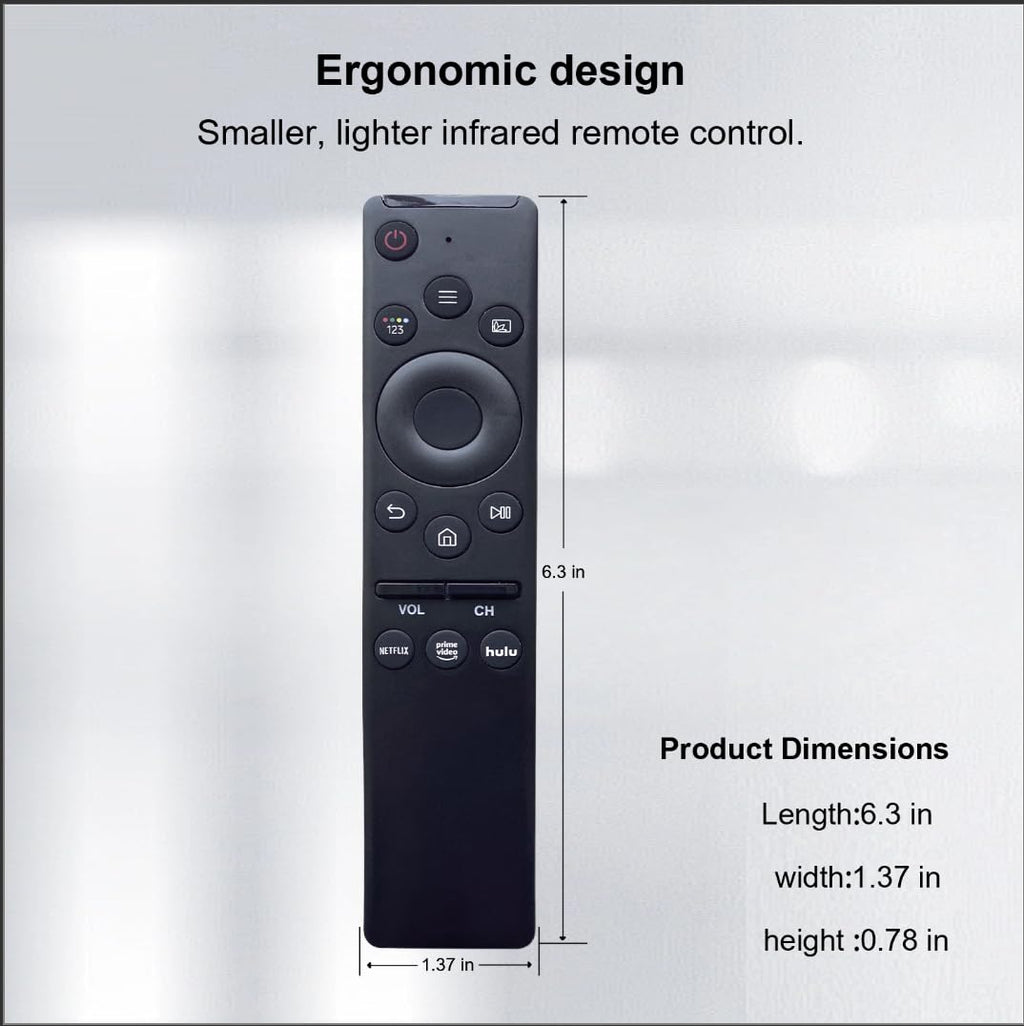 Pack of 2，for Samsung smart TV Remote Replacement | Compatible for All Samsung TV Remote Control,Simple and Easy use