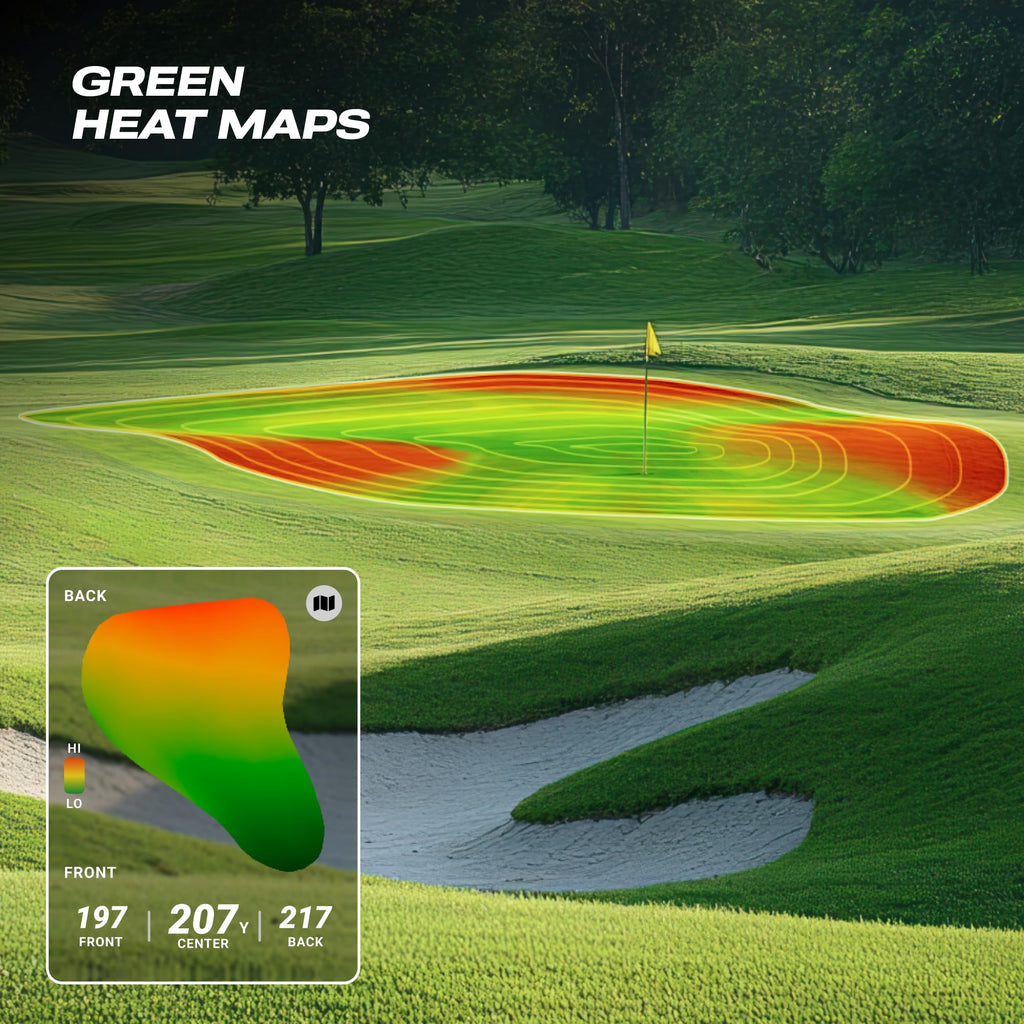 Blue Tees Golf Player Pro GPS Speaker, New 2026 Release, AI Powered Golf Speaker, 42,000+ Courses, Visual, Audible & Hazard Distances,10+ Hour Battery, Magnetic Mount, IP67 Waterproof