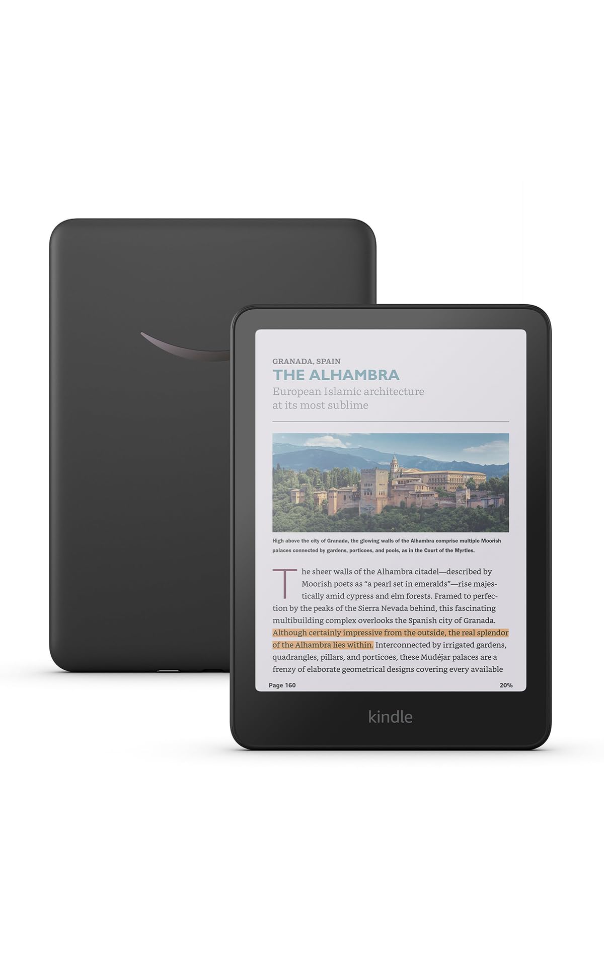 Amazon Kindle Colorsoft 16 GB (2024 model) – With color display that brings covers and content to life, now highlight in color – No Ads – Black