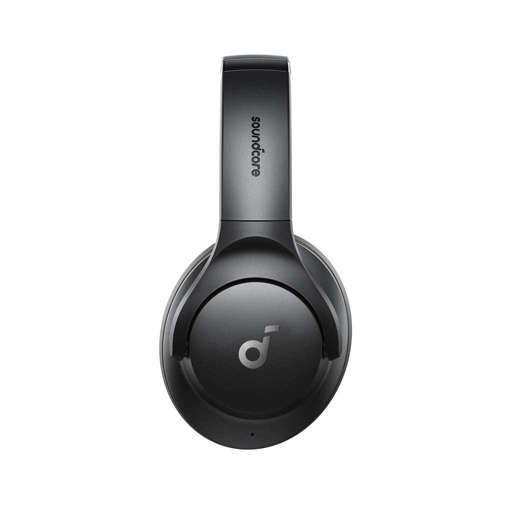 Soundcore by Anker Q20i Hybrid Active Noise Cancelling Headphones, Black | Over-Ear, Bluetooth, 40H ANC Playtime, Hi-Res Audio, Big Bass, Transparency Mode, Customize via App, Travel, Home, Office