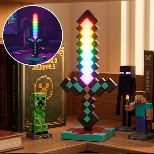 Pixel Sword LED Night Light