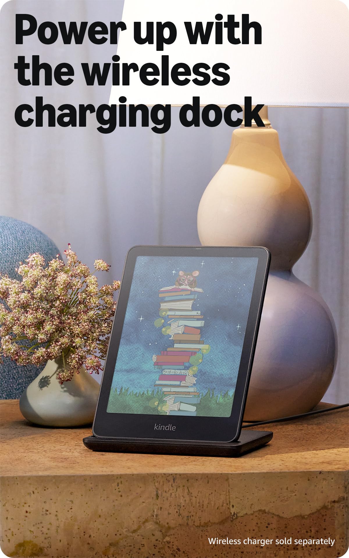 Amazon Kindle Colorsoft Signature Edition 32GB (2024 model) – With color display, auto-adjusting front light, wireless charging, and long battery life - Metallic Black