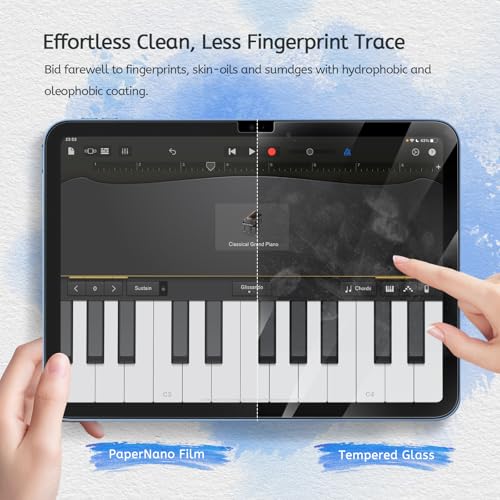 MOBDIK Paperfeel Screen Protector for iPad A16 11th/10th & iPad Air 11 | M4/M3/M2, 2 Pack Matte Film Crafted for Natural Writing, Anti Glare, Touch Sensitivity