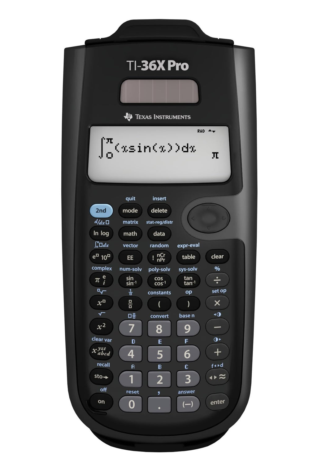 Texas Instruments TI-36X Pro Engineering/Scientific Calculator | 9.7 Inch | Black.