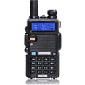 Baofeng UV-5R Ham Radio Handheld, Dual Band Two Way Radio (Black) | 144-148MHz 420-450Mhz Walkie Talkie, 1800mAh Li-ion Battery, Portable for Outdoor Hiking Camping Emergency Backup