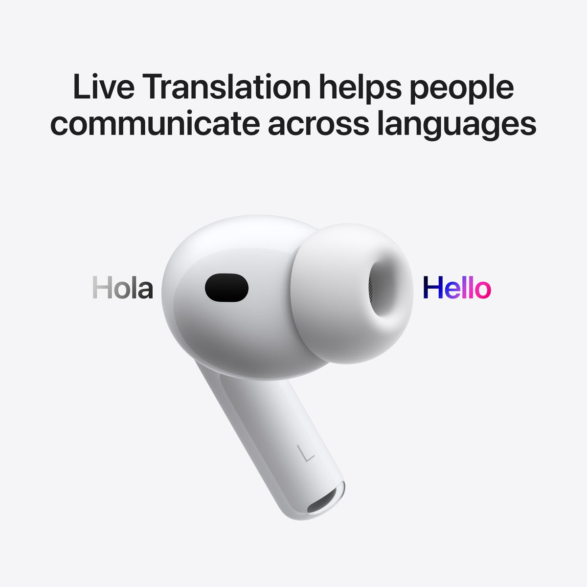 Apple AirPods Pro 3 Wireless Earbuds with Active Noise Cancellation | Live Translation, Heart Rate Sensing, Hearing Aid Feature, Bluetooth Headphones, Spatial Audio, USB-C Charging