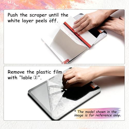 KCT 2 Pack Paperfeel Screen Protector for iPad A16 11th/10th & iPad Air 11 | M4/M3/M2, Draw and Write as Real Paper, Anti Glare, Matte Film, Compatible with Apple Pencil, Touch Sensitivity