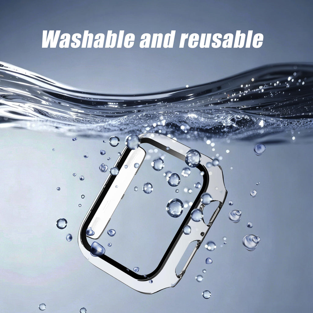 Ailun 2 Pack Screen Protector Case for Apple Watch Series 12, 42mm, Clear