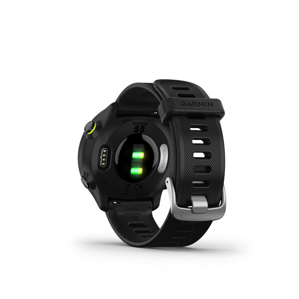Garmin Forerunner 55, GPS Running Watch with Daily Suggested Workouts, Up to 2 Weeks of Battery Life, Black - 010-02562-00