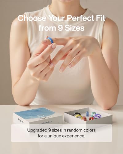 RingConn Gen 2 Air Sizing Kit - Size Before You Buy (Sizes 6-14) | Exclusive to RingConn Gen 2 Air | 9 Sizes Included for Accurate Fitting | Find Your Perfect Fit