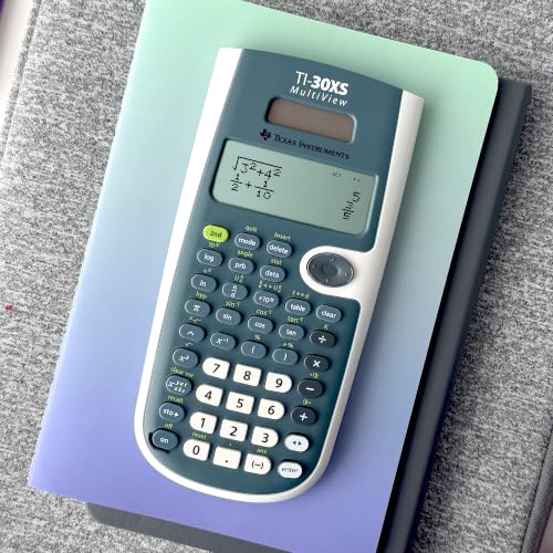 Texas Instruments TI-30XS MultiView Scientific Calculator | Powerful, four-line scientific calculator for high school math and science