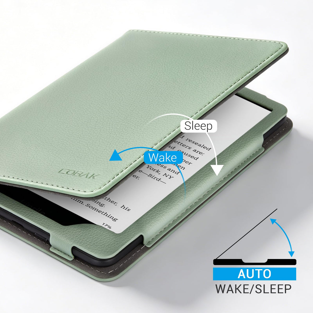 CoBak Case for 7"/6.8" Kindle Paperwhite 13/12th Gen &Kindle Colorsoft 2026 | for Signature Edition (2026/2024), Foldable Kickstand, Card Slot, Hand Strap, Auto Sleep/Wake, PU Leather Stand Cover