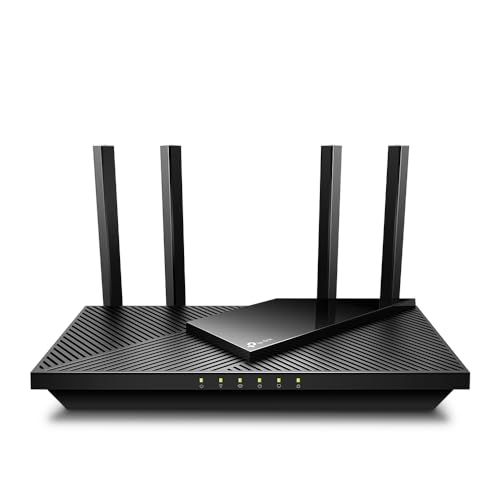 TP-Link AX1800 WiFi 6 Router (Archer AX21 V5) | Dual Band Wireless Internet, Gigabit, Easy Mesh, Works with Alexa - A Certified for Humans Device