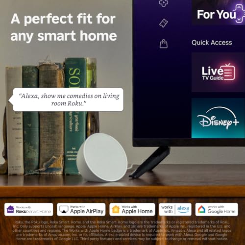 Roku 55-Inch Select Series Smart TV 2026-4K (2160p) QLED TV TV | Flat Screen QLED Television with Voice Remote, Wi-Fi & Bluetooth Headphone Mode - Streaming Live Local News, Sports, & Movies