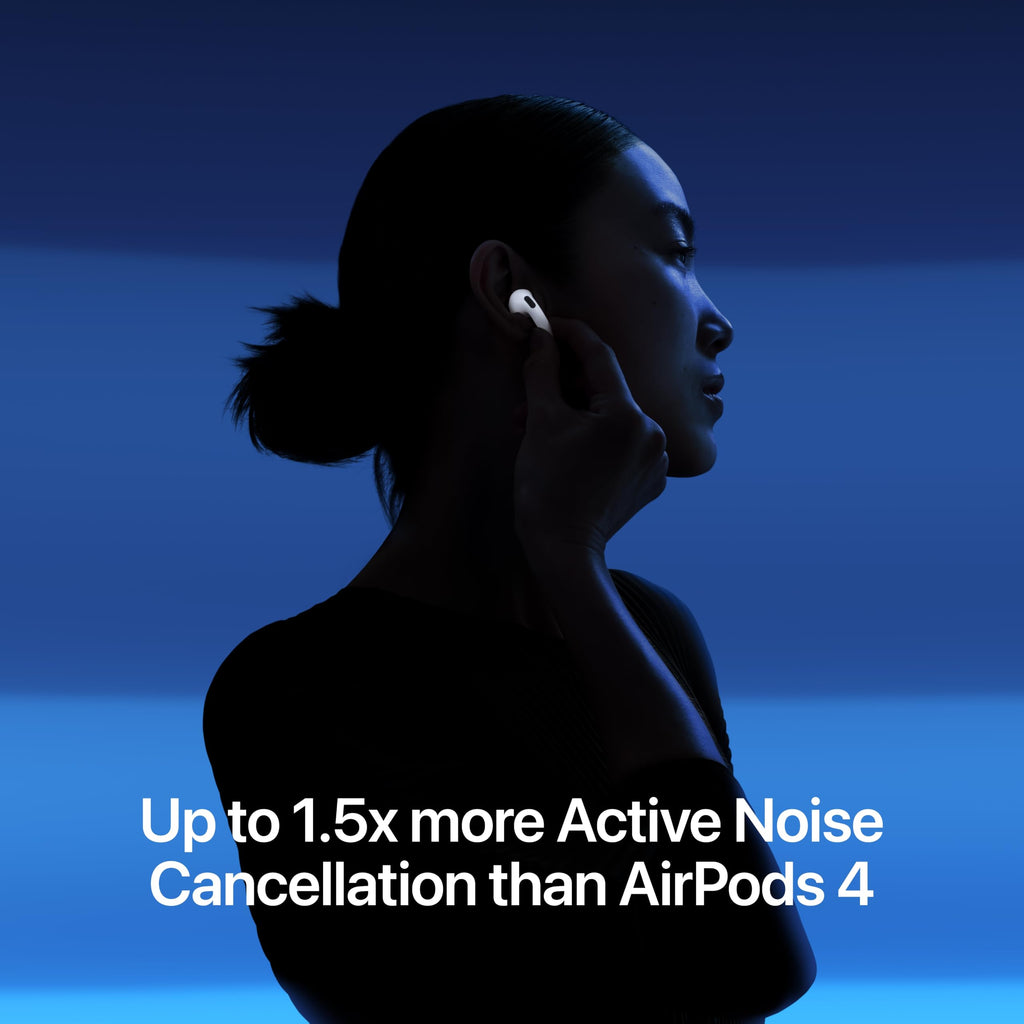Apple AirPods 5 with Wireless Charging Case | Wireless Earbuds, Wireless Charging Case, Active Noise Cancellation, Personalized Spatial Audio, Live Translation, H2 Chip