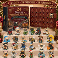 💯 🐶 24-Day French Bulldog Christmas Advent Calendar | 24 Unique Collectible Frenchie Characters with Different Outfits, Personalities & Daily Holiday Surprises 🎄✨
