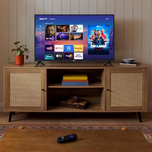 Roku 32-Inch Select Series Smart TV 2026-1080p Full HD TV - RokuTV | Flat Screen LED Television with Voice Remote, Wi-Fi & Bluetooth Headphone Mode - Streaming Live Local News Sports & Movies