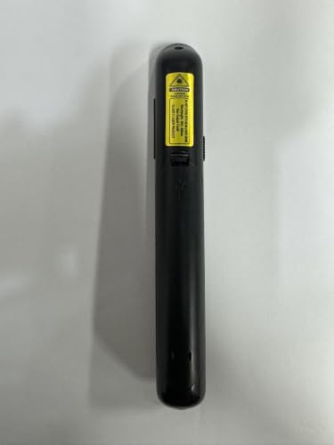 Wireless Presenter, Hyperlink Volume Control Presentation Clicker RF 2.4GHz USB PowerPoint Clicker Presentation Remote Control Pointer Slide Advancer (Black)