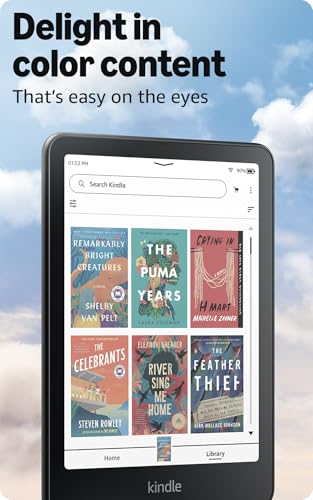 Amazon Kindle Colorsoft Signature Edition 32GB (2024 model) – With color display, auto-adjusting front light, wireless charging, and long battery life - Metallic Black