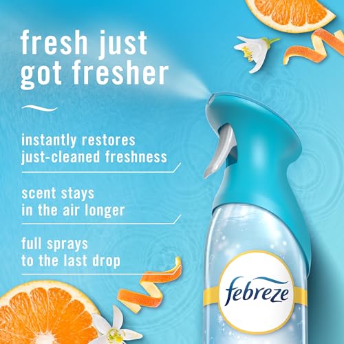 Febreze Air Mist, Air Freshener, Odor Fighting Room Spray, Deodorizer for Home Bathroom Kitchen Office Apartment, Soothe & Restore, Refresh & Energize, Romance & Desire Variety Pack, 8.1oz (Pack of 3)