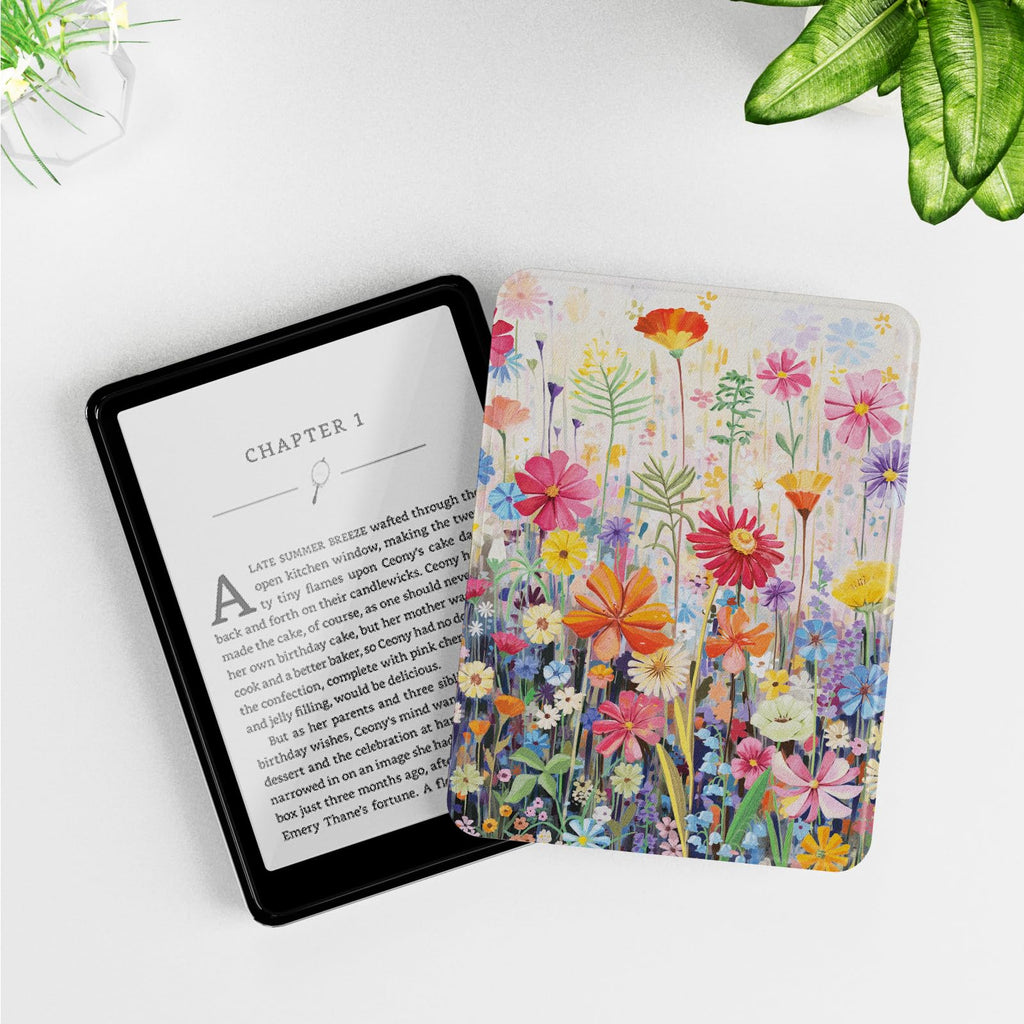 MOROCK Case for 6.8" Kindle Paperwhite 11th Generation 2021, Blossoms