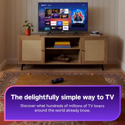 Roku 32-Inch Select Series Smart TV 2026-1080p Full HD TV - RokuTV | Flat Screen LED Television with Voice Remote, Wi-Fi & Bluetooth Headphone Mode - Streaming Live Local News Sports & Movies