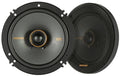 KICKER 51KSC6504 KS-Series 6.5" Coaxial Speakers with .75" tweeters, 4-Ohm, Pair