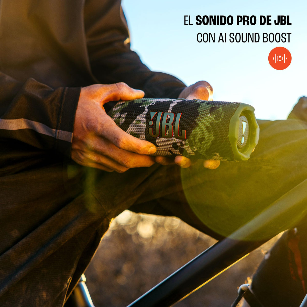 JBL Flip 7 Portable Bluetooth Speaker, Waterproof and Drop-Proof - Black | Up To 16 Hours Playtime, IP68 Dustproof Build, Clip-On Loop, USB C Lossless Audio, Links With Other Speakers For Outdoor Use