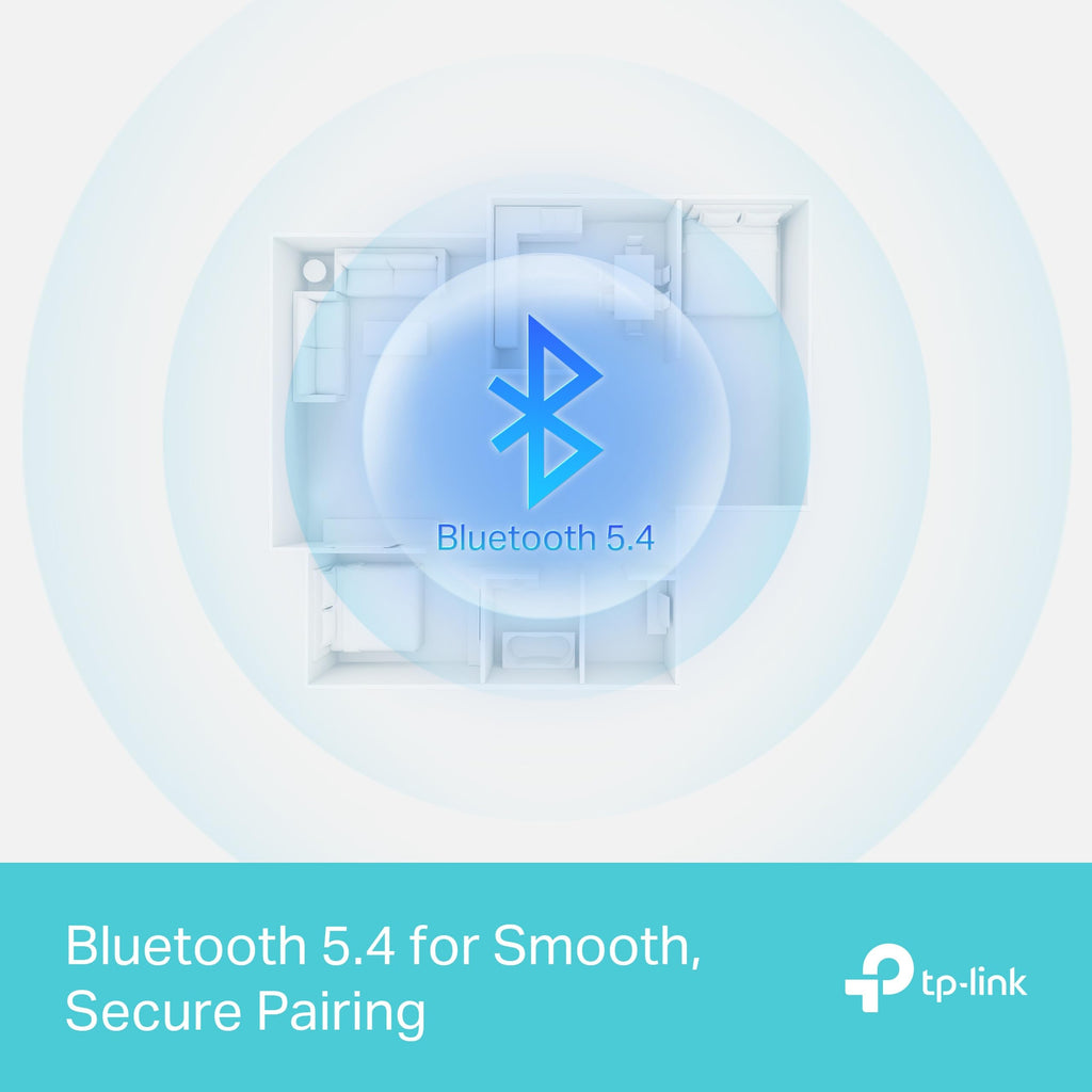 TP-Link USB Bluetooth Adapter for PC - Bluetooth 5.4 USB Dongle Receiver | Plug and Play, Nano Design, EDR & BLE, Supports Windows 11/10/8.1/7 for Desktop, Laptop, Keyboard, Mouse, etc (UB500）