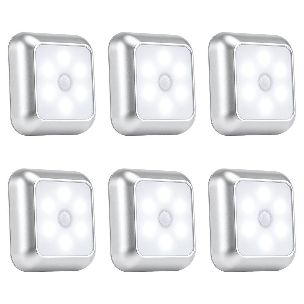 Human Body Sensor Square Night Light