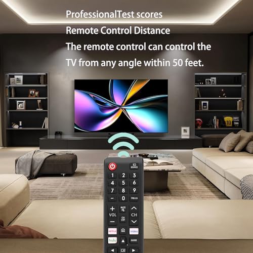 EONCHARM Universal Remote Control for All Samsung TV Compatible with All Samsung LCD LED HDTV 3D Smart TVs Models