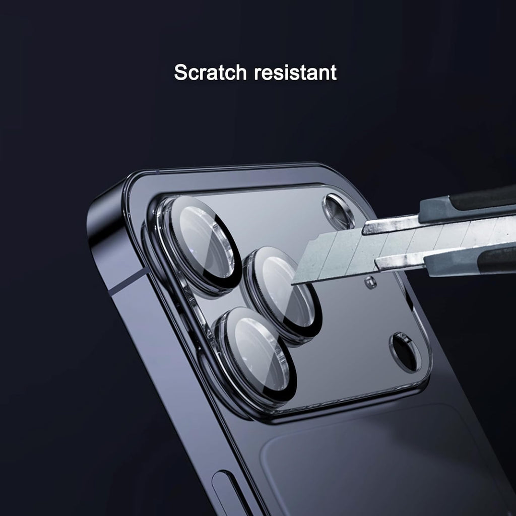 Ailun 3 Pack Camera Lens Protector for iPhone 17 Pro Max, Tempered Glass | Tempered Glass, Ultra HD, Anti-Scratch, Case Friendly