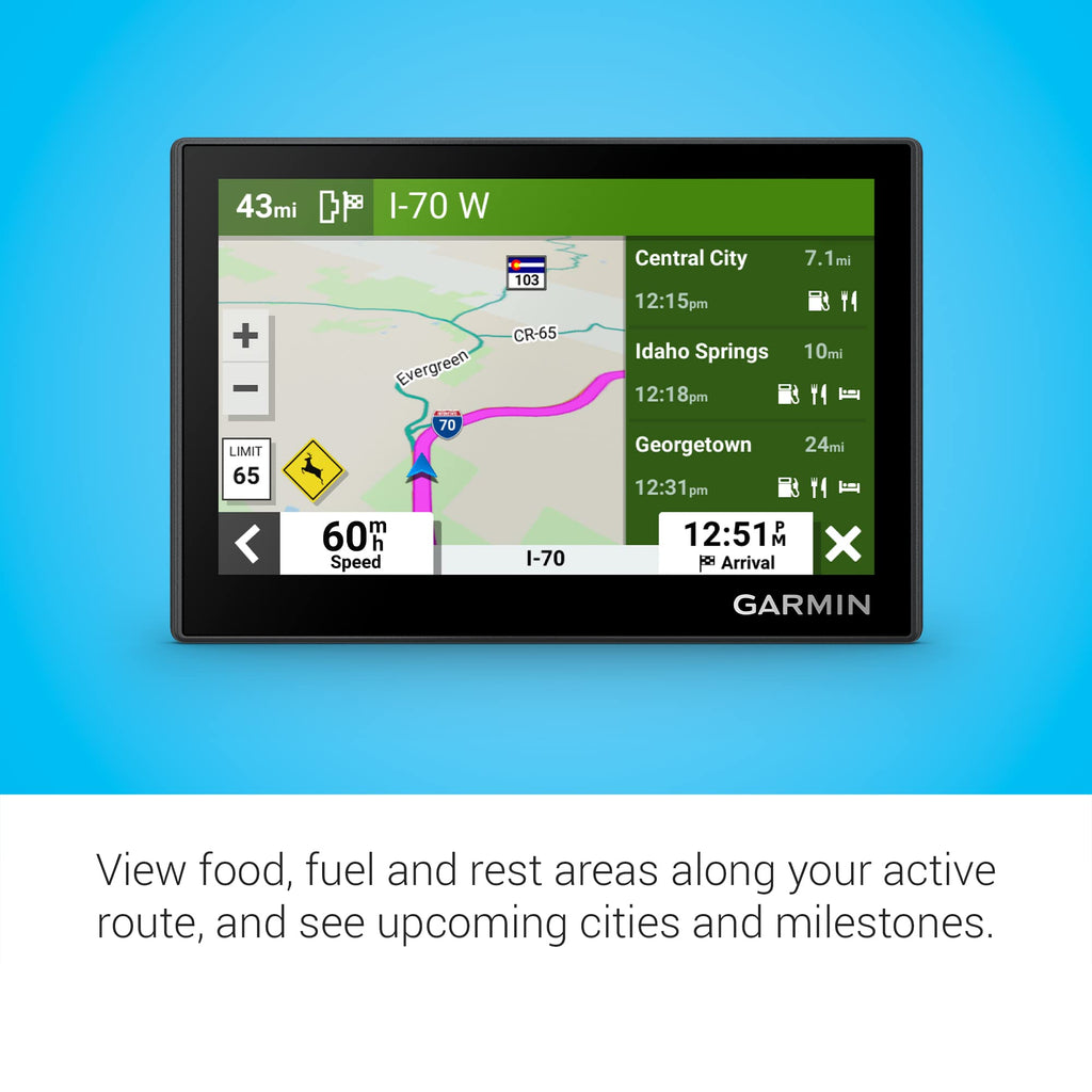 Garmin Drive™ 53 GPS Navigator | High-Resolution Touchscreen, Simple On-Screen Menus and Easy-to-See Maps, Driver Alerts