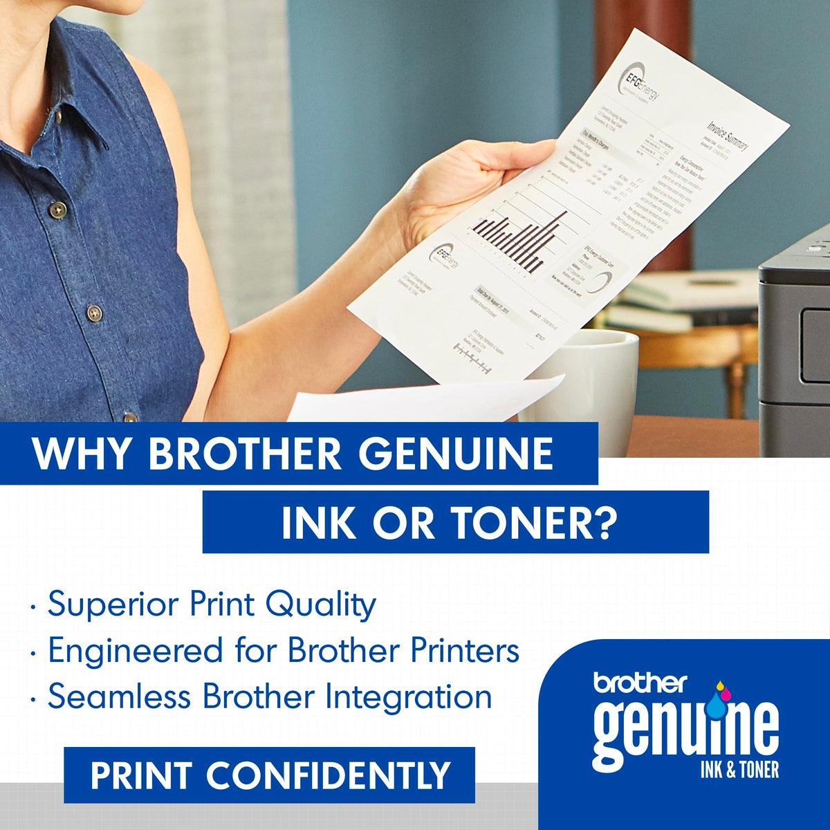 Brother Genuine High Yield TN660 Toner Cartridge, Replacement, Page Yield Up to 2600, Amazon Dash Replenishment, Black, 1 Pack