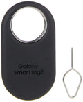 Samsung SmartTag2 (2023) Bluetooth + UWB, IP67 Water and Dust Resistant, Findable via App, 1.5 Year Battery Life - Black (International Version)