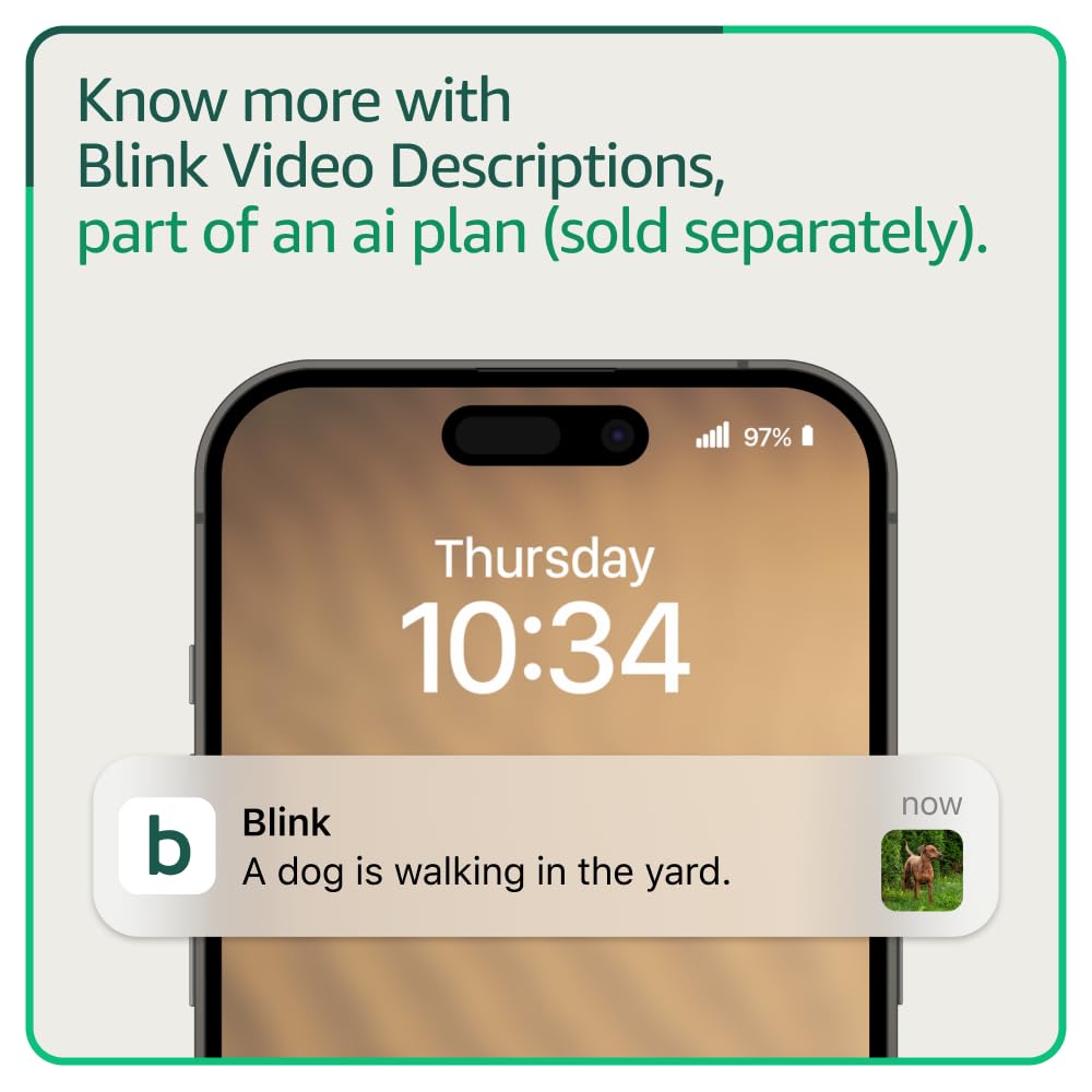 Blink Outdoor 4 and Battery Doorbell 2K+ (newest model) — Two-year battery 1080p cameras and 2K battery doorbell. Sync Module Core included — 5 Cameras + Doorbell (Black)