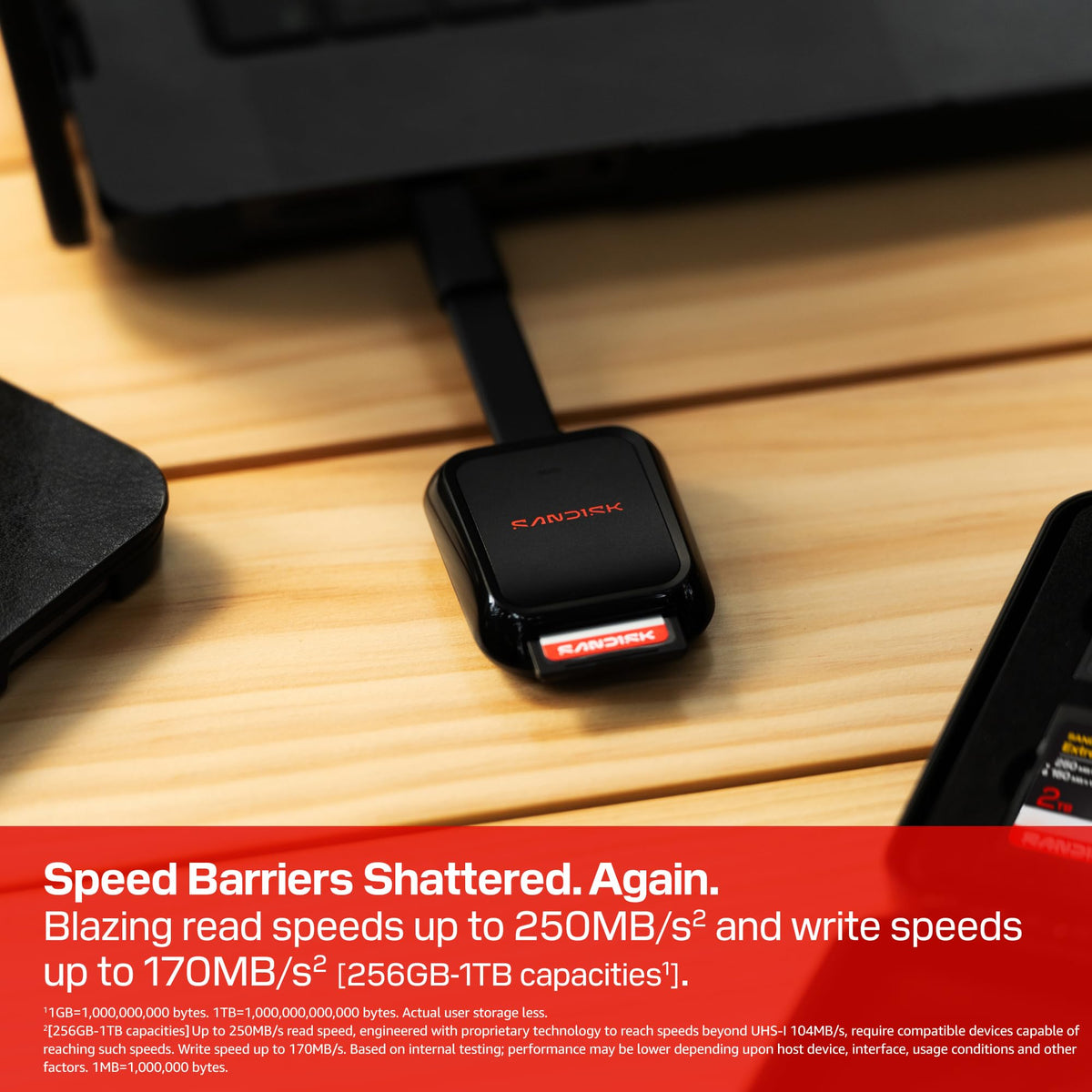 SanDisk 128GB Extreme PRO SD UHS-I Card, Up to 250MB/s Read and 120MB/s Write, 4K UHD, Full HD, U3, V30, SDSDXXJ-128G-GSCIN