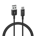 Amazon Basics USB-A to USB-C Fast Charger Cable, USB 2.0, 480Mbps Data Transfer Speed, USB-IF Certified, for Apple iPhone 16/15, iPad, Samsung Galaxy, Tablets, Car, 3ft, Black