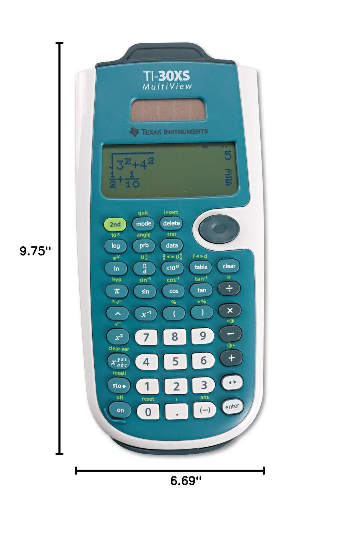 Texas Instruments TI-30XS MultiView Scientific Calculator | Powerful, four-line scientific calculator for high school math and science