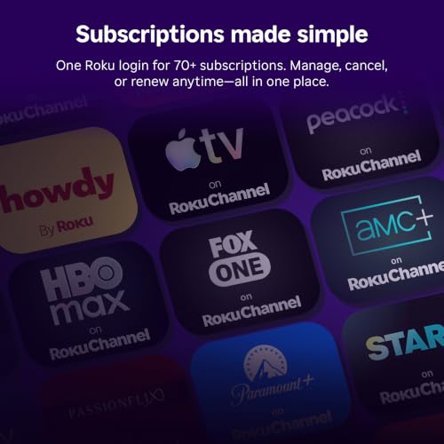 Roku 32-Inch Select Series Smart TV 2026-1080p Full HD TV - RokuTV | Flat Screen LED Television with Voice Remote, Wi-Fi & Bluetooth Headphone Mode - Streaming Live Local News Sports & Movies