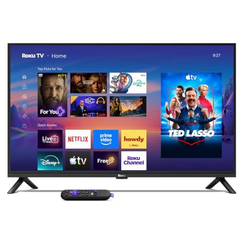 Roku 32-Inch Select Series Smart TV 2026-1080p Full HD TV - RokuTV | Flat Screen LED Television with Voice Remote, Wi-Fi & Bluetooth Headphone Mode - Streaming Live Local News Sports & Movies