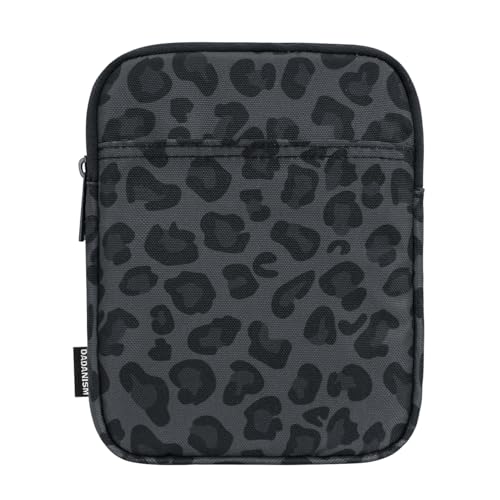 Dadanism 6-7 Inch Universal Padded Sleeve for eReader, Leopard | Protective Carrying Case Fits 7" Paperwhite/Colorsoft Signature Edition eReader, 6" Kobo Clara BW/Colour,7" Kobo Libra Colour