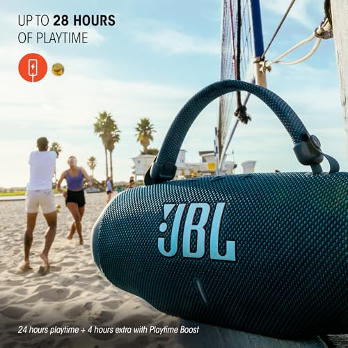 JBL Charge 6 - Portable Waterproof & DropProof Bluetooth Speaker (Black) | Powerful JBL Pro Sound with AI Sound Boost, Up to 28 hours of playtime, Built-In Powerbank, Multi-speaker connection