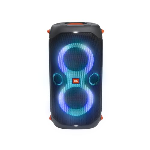 JBL PartyBox 110 - Portable Party Speaker with Built-in Lights, Powerful Sound and deep bass, Black
